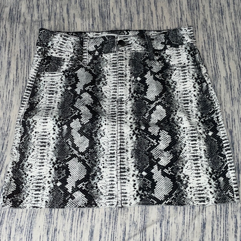 Snakeskin Skirt